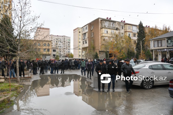 Sumqayıtda 13-cü mikrorayon ərazisində baş vermiş partlayış