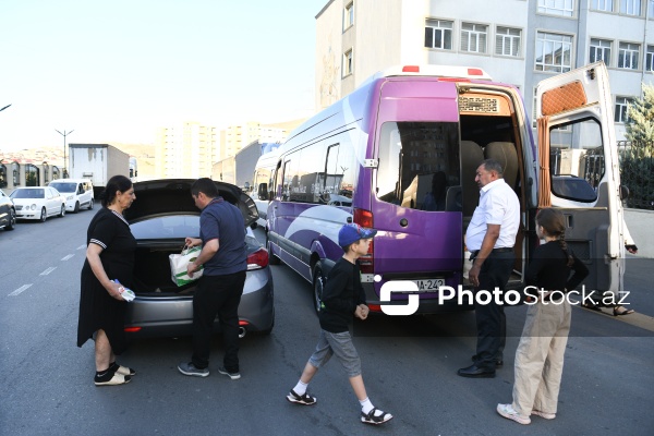 Şuşa şəhərinə yola salınan növbəti köç karvanı