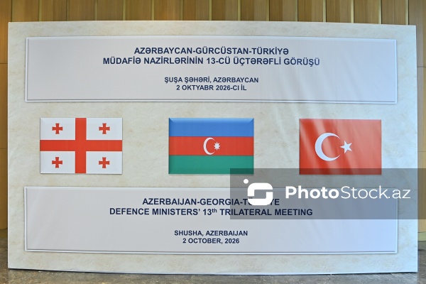 Şuşada keçirilən Azərbaycan, Türkiyə və Gürcüstan müdafiə nazirlərinin üçtərəfli görüşü