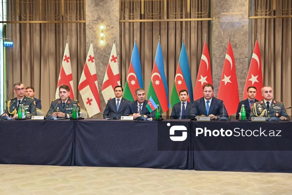 Şuşada keçirilən Azərbaycan, Türkiyə və Gürcüstan müdafiə nazirlərinin üçtərəfli görüşü