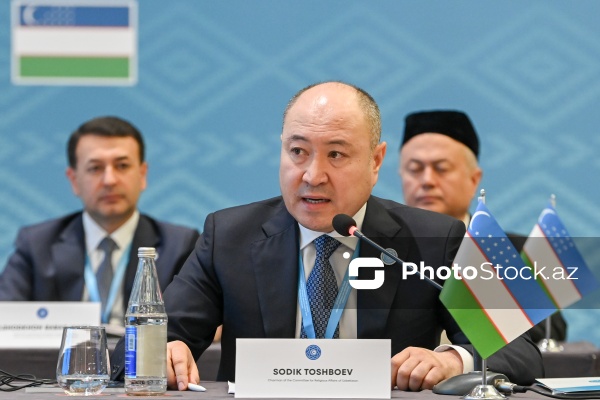 Sadık Toşboyev - TDT-yə üzv ölkələrin dini məsələlər üzrə dövlət qurumları rəhbərlərinin Birinci görüşündə