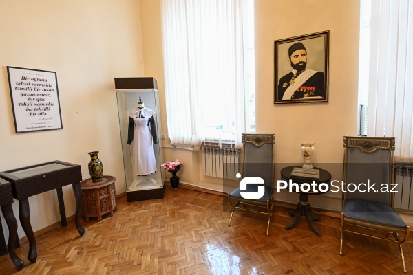 Bir zamanlar Tağıyevin Qızlar məktəbinin yerləşdiyi Əlyazmalar İnstitutu