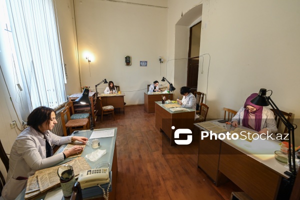 Bir zamanlar Tağıyevin Qızlar məktəbinin yerləşdiyi Əlyazmalar İnstitutu
