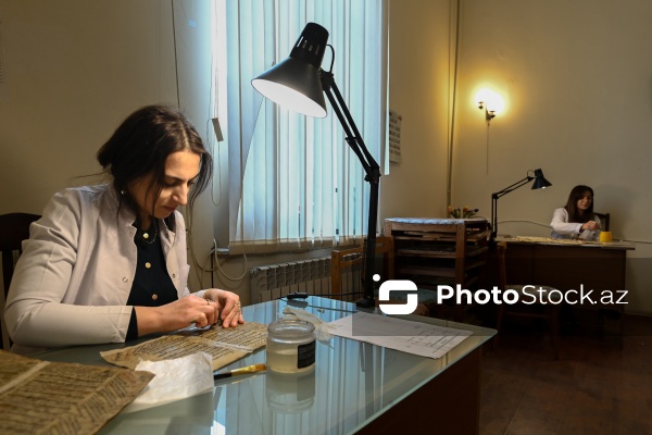 Bir zamanlar Tağıyevin Qızlar məktəbinin yerləşdiyi Əlyazmalar İnstitutu