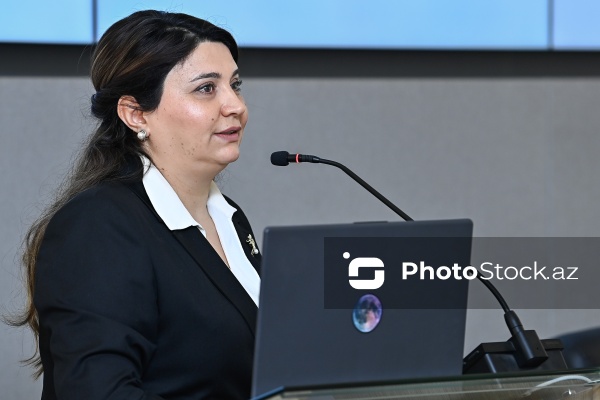 Könül Hacıyeva - “Tam orta təhsil səviyyəsində xarici dil fənləri üzrə qiymətləndirmə: yeni yanaşmalar və perspektivlər” mövzusunda tədbirdə