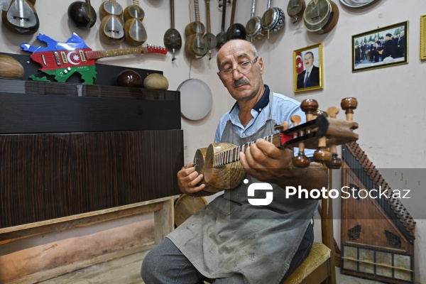 Milli musiqi alətləri ustası Musa Yaqubov