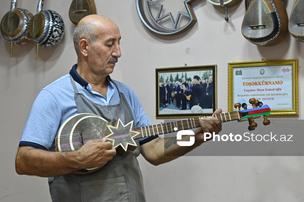 Milli musiqi alətləri ustası Musa Yaqubov