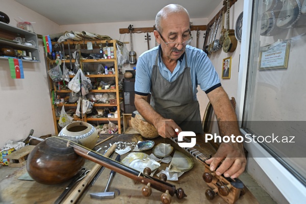 Milli musiqi alətləri ustası Musa Yaqubov