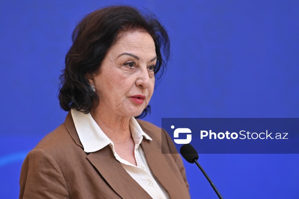 Gülçöhrə Məmmədova - "Tarixi-dini abidələrin qorunması: çağırışlar və perspektivlər" mövzusunda keçirilən konfransda