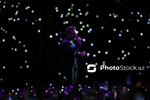 Tarkanın "Baku Crystal Hall"da baş tutmuş konserti