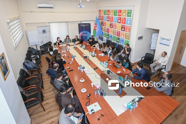"Global Media Group" BMT-nin Qlobal Sazişi ilə birgə "Dayanıqlı yaşayış mühitinin dili" mövzusunda media sessiyası təşkil edib