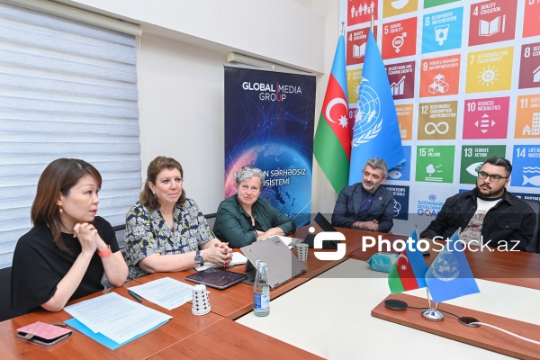 "Global Media Group" BMT-nin Qlobal Sazişi ilə birgə "Dayanıqlı yaşayış mühitinin dili" mövzusunda media sessiyası təşkil edib