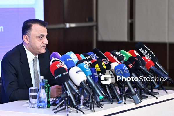 Vüqar Qurbanov - "TƏBİB-in 2025-ci ilin yekunlarına və gələcək planlara dair" brifinqində