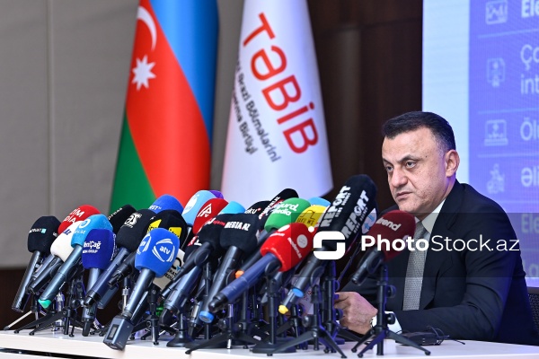 Vüqar Qurbanov - "TƏBİB-in 2025-ci ilin yekunlarına və gələcək planlara dair" brifinqində