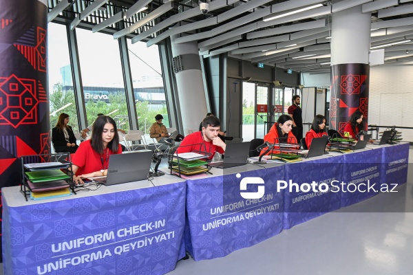 "Formula 1" üzrə Azərbaycan Qran-prisi üçün fəaliyyətə başlayan Uniforma və Akkreditasiya Mərkəzi