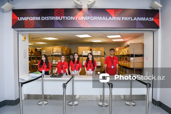 "Formula 1" üzrə Azərbaycan Qran-prisi üçün fəaliyyətə başlayan Uniforma və Akkreditasiya Mərkəzi