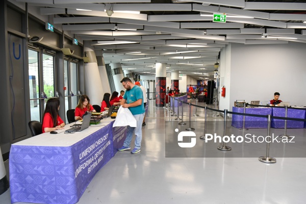 "Formula 1" üzrə Azərbaycan Qran-prisi üçün fəaliyyətə başlayan Uniforma və Akkreditasiya Mərkəzi