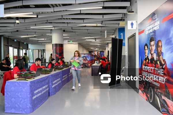 "Formula 1" üzrə Azərbaycan Qran-prisi üçün fəaliyyətə başlayan Uniforma və Akkreditasiya Mərkəzi