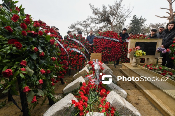 Təyyarə qəzasında həlak olan 13 yaşlı Məhəmmədəli Eqanovun dəfn mərasimi