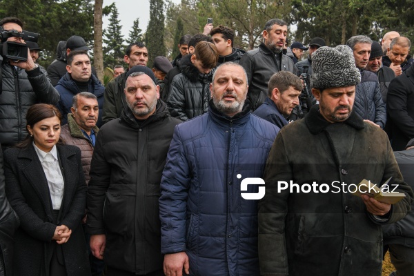 Təyyarə qəzasında həlak olan 13 yaşlı Məhəmmədəli Eqanovun dəfn mərasimi