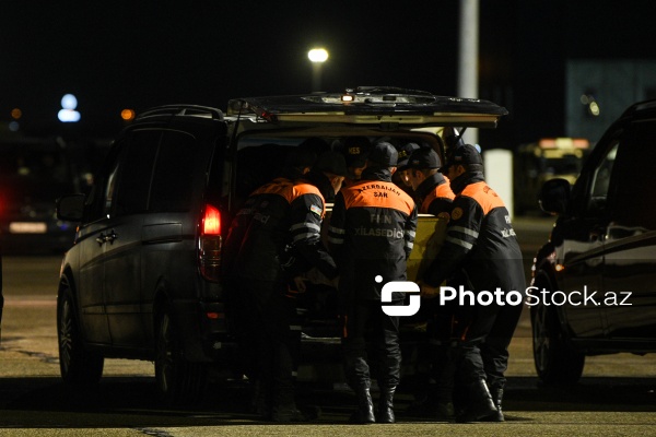 Təyyarə qəzasında həlak olan daha 24 nəfərin nəşi Bakıya gətirilib