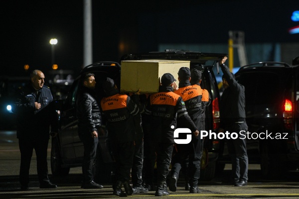 Təyyarə qəzasında həlak olan daha 24 nəfərin nəşi Bakıya gətirilib