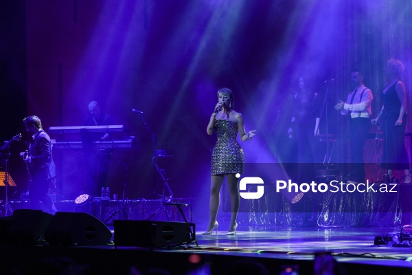 Türkiyəli müğənni Sılanın Bakı Konqres Mərkəzindəki konserti
