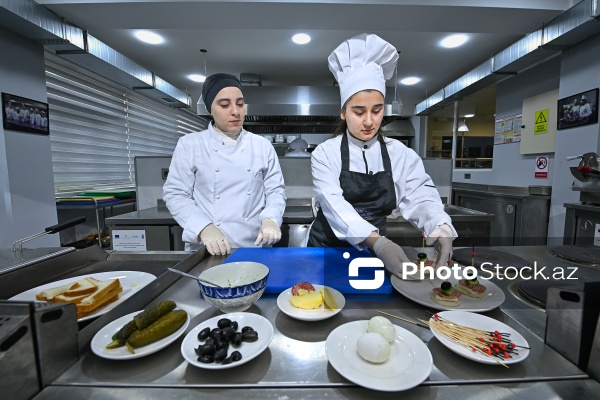 Peşə Təhsil Mərkəzinin aşpaz və qənnadçı-şirniyyatçı ixtisasları