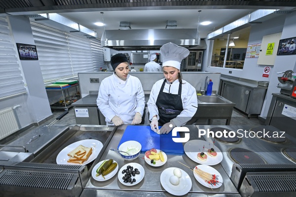 Peşə Təhsil Mərkəzinin aşpaz və qənnadçı-şirniyyatçı ixtisasları