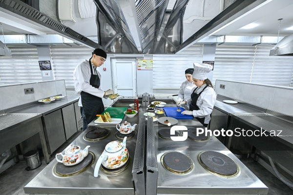 Peşə Təhsil Mərkəzinin aşpaz və qənnadçı-şirniyyatçı ixtisasları