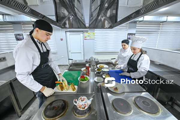Peşə Təhsil Mərkəzinin aşpaz və qənnadçı-şirniyyatçı ixtisasları