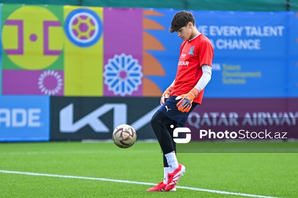 U-15 dünya çempionatı və festivalı öncəsi Azərbaycan yığmasının açıq məşqi