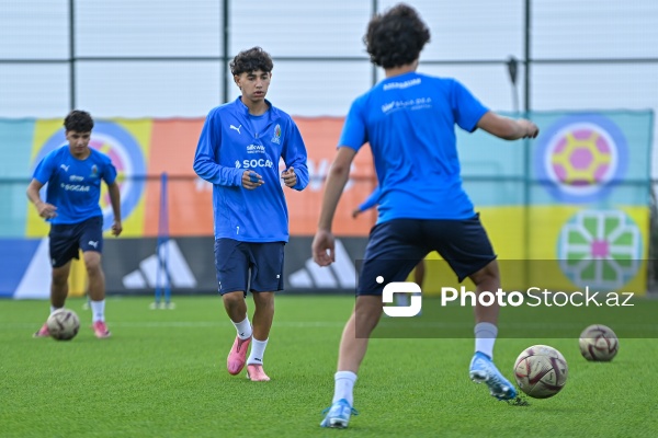 U-15 dünya çempionatı və festivalı öncəsi Azərbaycan yığmasının açıq məşqi