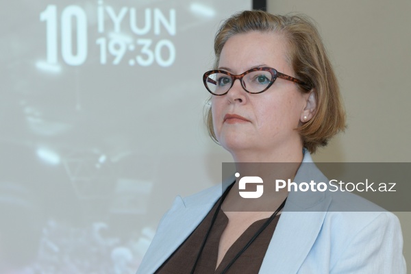 Natalya Jukova - Üçüncü Beynəlxalq Nine Senses Fest 2026 festivalına həsr olunmuş mətbuat konfransında