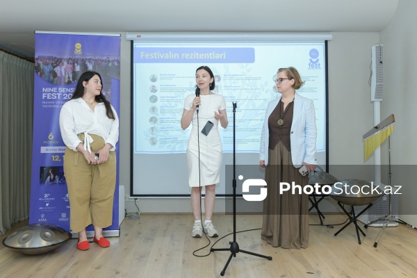 Üçüncü Beynəlxalq Nine Senses Fest 2026 festivalına həsr olunmuş mətbuat konfransı