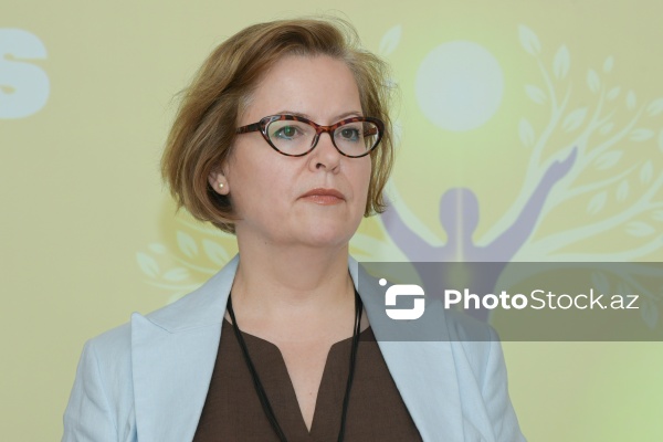 Natalya Jukova - Üçüncü Beynəlxalq Nine Senses Fest 2026 festivalına həsr olunmuş mətbuat konfransında