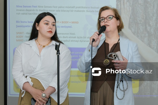 Üçüncü Beynəlxalq Nine Senses Fest 2026 festivalına həsr olunmuş mətbuat konfransı