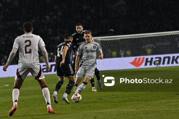 UEFA Avropa Liqası: “Qarabağ” - "Ayaks” oyunu