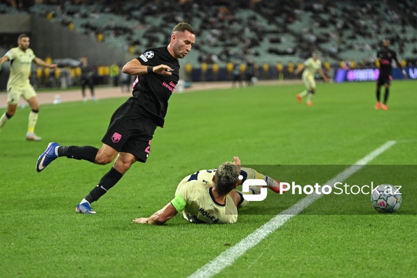 Velko Simiç - UEFA Çempionlar Liqasının əsas mərhələsinin "Sabah" - "Slaviya" oyununda