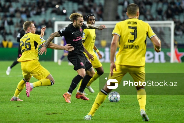 UEFA Çempionlar Liqasının liqa mərhələsinin "Sabah" - "Borussiya Dortmund" oyunu