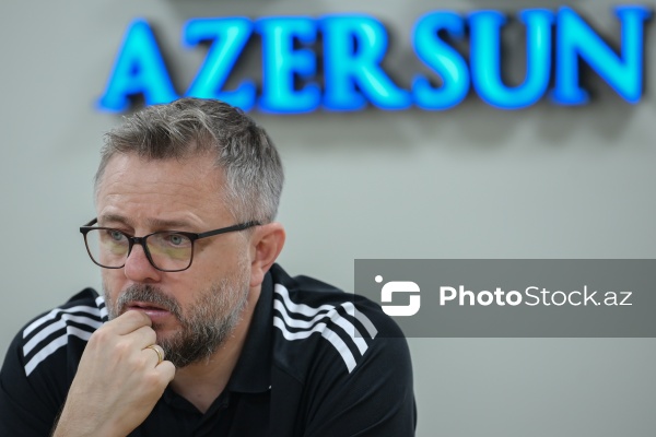 "Qarabağ"ın “Tvente” ilə oyun öncəsi mətbuat konfransı