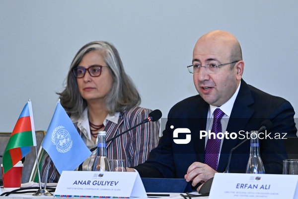 Anar Quliyev - Ümumdünya Şəhərsalma Forumunun 13-cü sessiyasına həsr olunmuş brifinqdə
