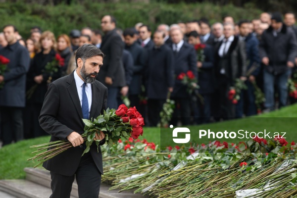 Rövşən Nəcəf - Ümummilli Lider Heydər Əliyevin anım mərasimində