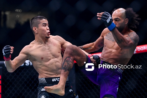 "UFC Fight Night Baku": Asu Almabayev və Çarlz Conson döyüşü