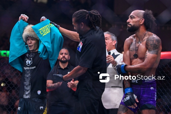 "UFC Fight Night Baku": Asu Almabayev və Çarlz Conson döyüşü