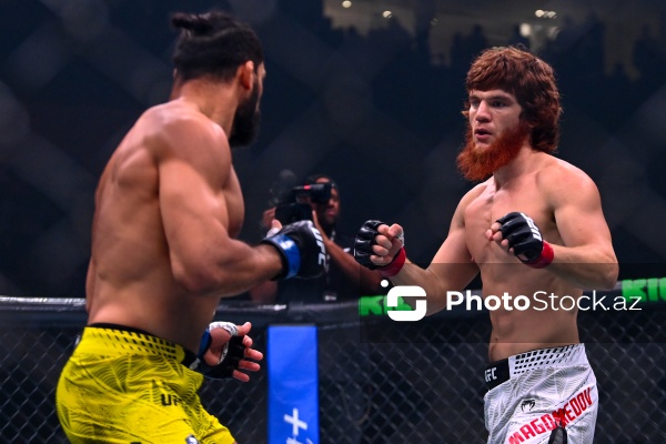 "UFC Fight Night Baku": Şarabutdin Maqomedov və Mişel Pereyra döyüşü