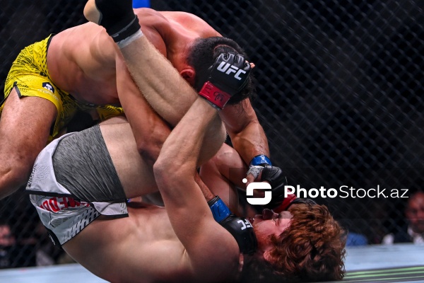"UFC Fight Night Baku": Şarabutdin Maqomedov və Mişel Pereyra döyüşü
