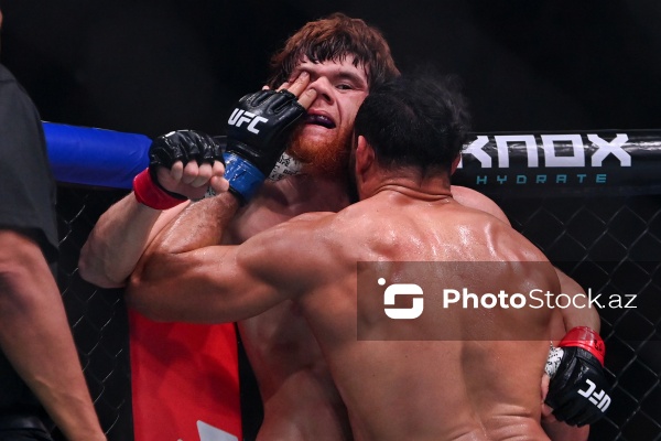 "UFC Fight Night Baku": Şarabutdin Maqomedov və Mişel Pereyra döyüşü