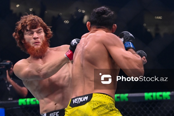 "UFC Fight Night Baku": Şarabutdin Maqomedov və Mişel Pereyra döyüşü