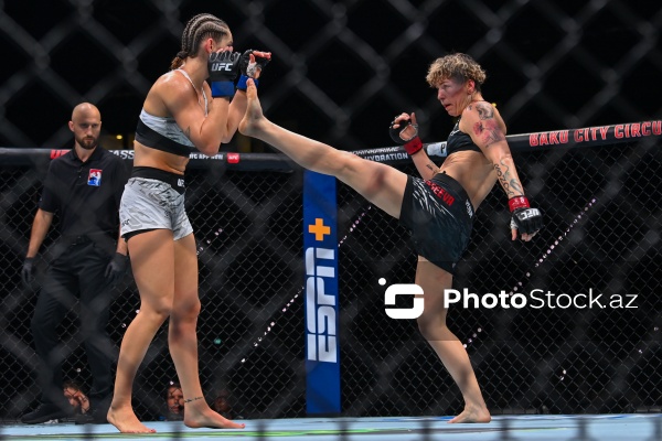 "UFC Fight Night": İrina Alekseyeva və Klaudiya Siqula döyüşü